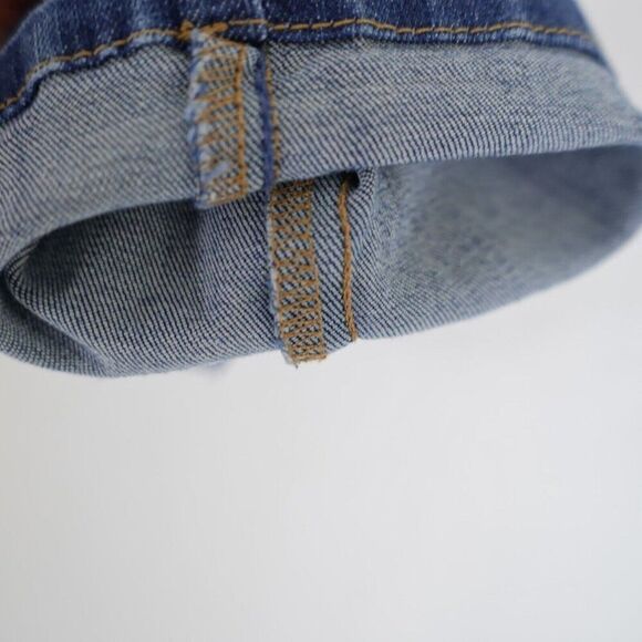 Aeropostale Jeggings Blue Jeans 8 Short 30/26 Mid‎ Rise Stone Wash Whiskering - Picture 7 of 13